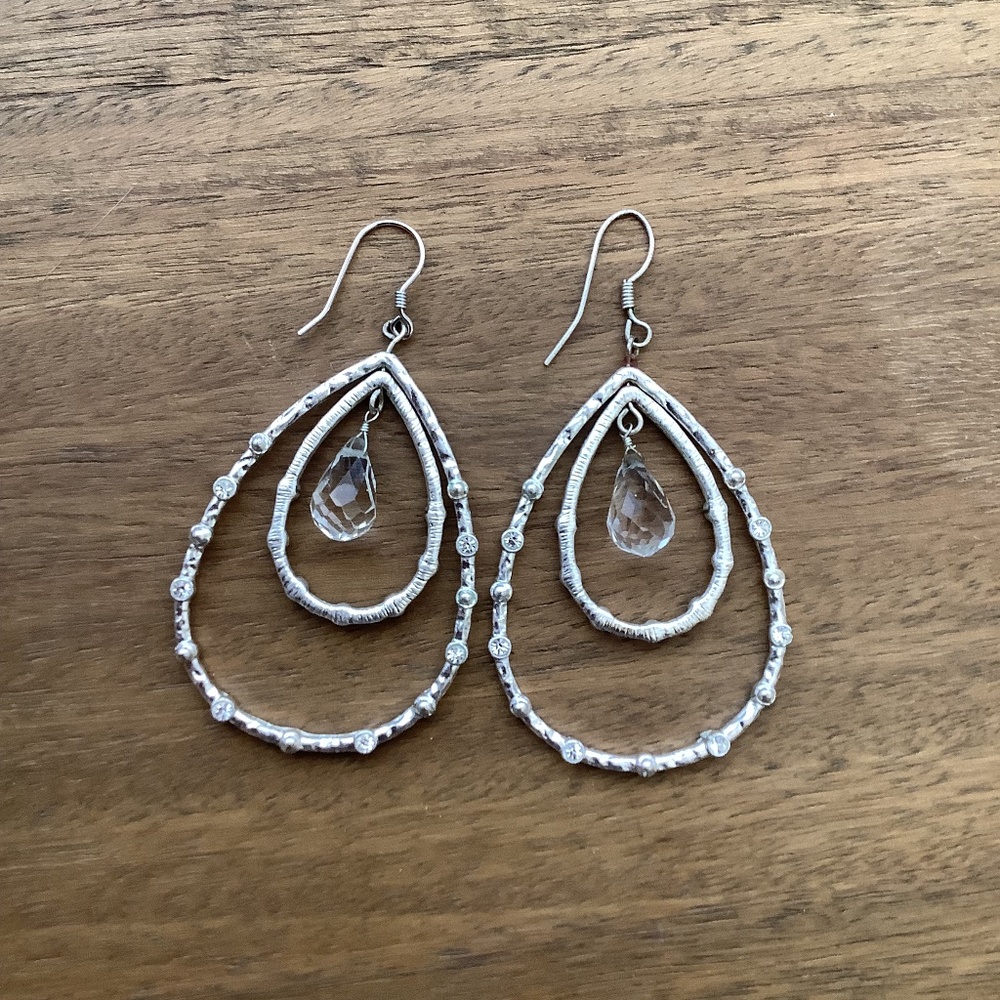 Silver Dangle Earrings